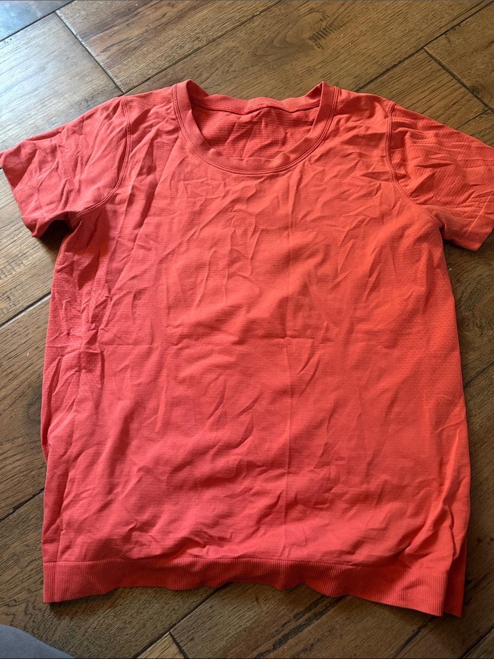 lululemon athletica Coral Short Sleeve Crew Top